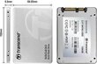 Transcend 230S 128GB SATA3 (TS128GSSD230S) цена и информация | Sisemised kõvakettad (HDD, SSD, Hybrid) | kaup24.ee