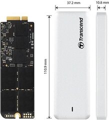 Transcend JetDrive 725 960GB SATA + obudowa USB 3.0 (TS960GJDM725) hind ja info | Sisemised kõvakettad (HDD, SSD, Hybrid) | kaup24.ee