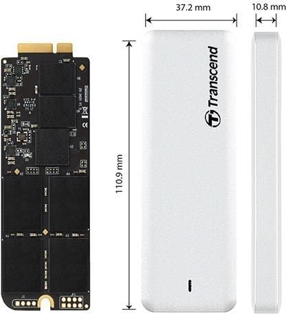 Transcend JetDrive 725 SSD for Apple 240GB SATA 6Gb/s + Enclosure Case USB 3.0 (TS240GJDM725) цена и информация | Sisemised kõvakettad (HDD, SSD, Hybrid) | kaup24.ee