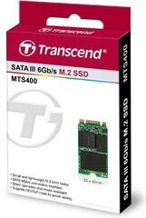 Transcend M.2 2242 256GB SATA3 (TS256GMTS400) hind ja info | Sisemised kõvakettad (HDD, SSD, Hybrid) | kaup24.ee