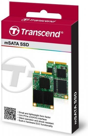 Transcend SSD370 128GB mSATA3 (TS128GMSA370) цена и информация | Sisemised kõvakettad (HDD, SSD, Hybrid) | kaup24.ee