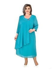 Naiste suures suuruses kleit Afrodita 95, Roheline hind ja info | Kleidid | kaup24.ee