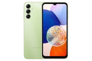 Samsung Galaxy A14 5G 4/128GB Light Green. цена и информация | Мобильные телефоны | kaup24.ee