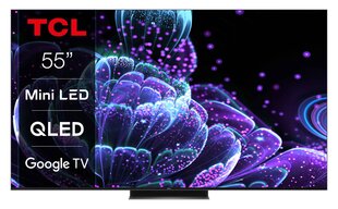 TCL C83 Series 55C835 4K Mini LED QLED Google TV цена и информация | Телевизоры | kaup24.ee