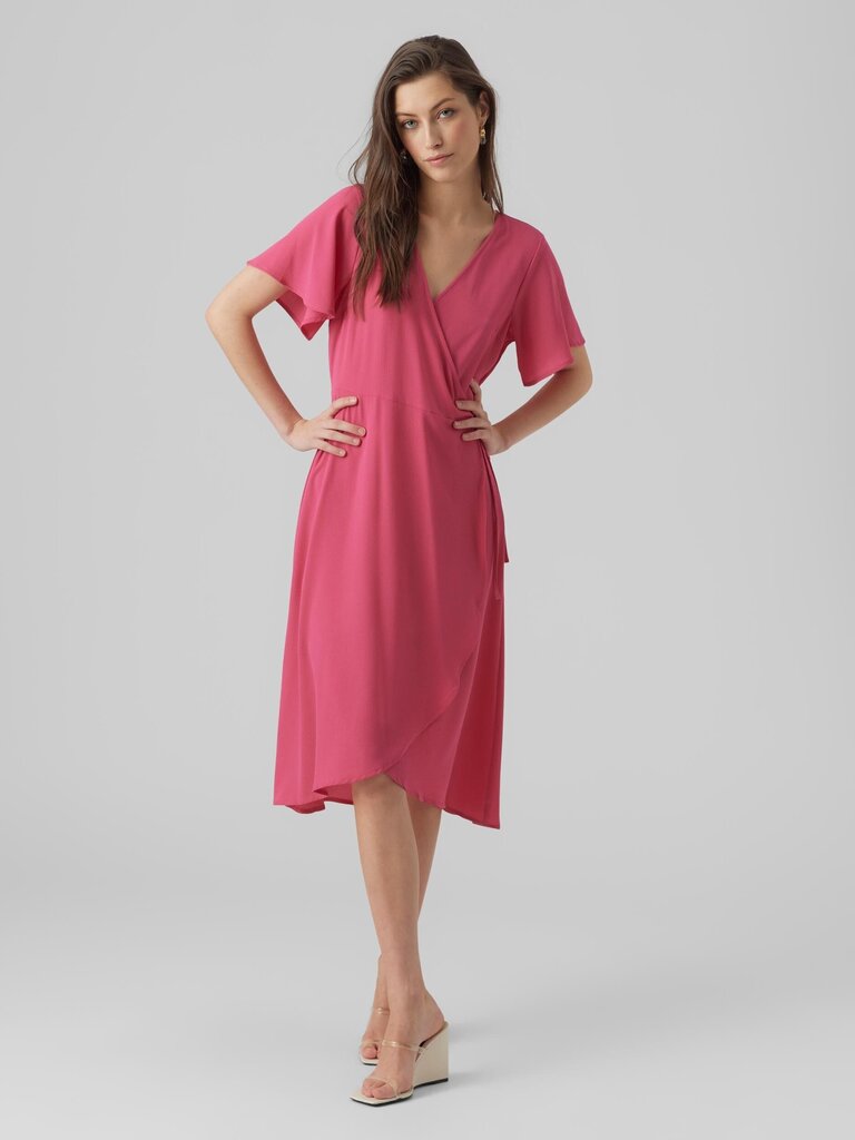 Naiste kleit Vero Moda 10287361*03, tumeroosa 5715418225819 hind ja info | Kleidid | kaup24.ee