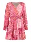 Naiste kleit Hailys BELIA2010*01, roosa/oranž 4067218421665 цена и информация | Kleidid | kaup24.ee