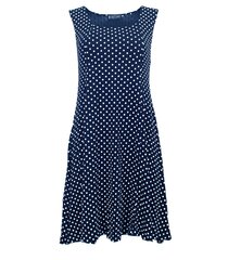 Texpak женское платье 023011*01, тёмно-синий /белый 7332602414347 цена и информация | Платья | kaup24.ee