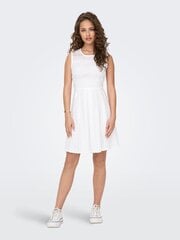 ONLY женское платье 15293938*02, белый 5715419707178 цена и информация | Платья | kaup24.ee
