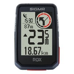 Счетчик Sigma ROX 2.0, черный комплект с верхним креплением  цена и информация | SIGMA Аксессуары для велосипедов | kaup24.ee