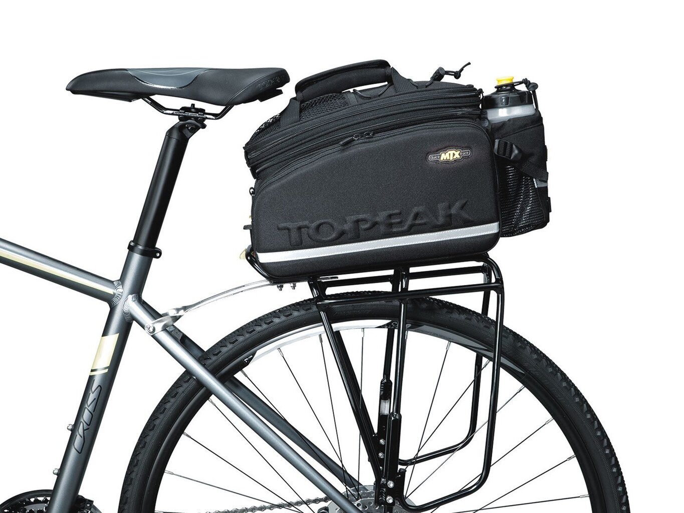 Jalgratta pakiraamikott Topeak MTX Trunk Bag DX, 12.3 l, must hind ja info | Rattakotid ja telefonikotid | kaup24.ee