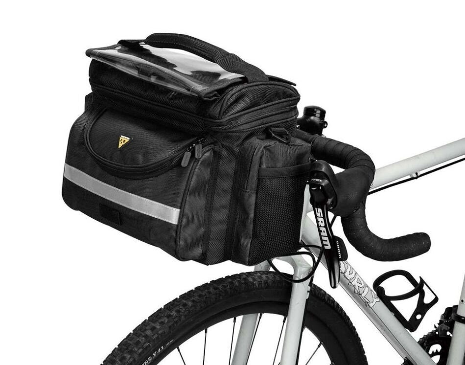 Jalgratta juhtrauakott Topeak Tour Guide Handle Bar Bag DX, 8,1 l, must hind ja info | Rattakotid ja telefonikotid | kaup24.ee