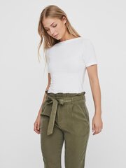 Naiste T-särk Vero Moda 10231753*07, valge 5715096415359 цена и информация | Женские футболки | kaup24.ee