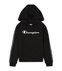 Champion детская толстовка 404638*KK001, черный 8058132008861 цена и информация | Свитеры, жилетки, пиджаки для девочек | kaup24.ee