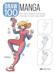 Draw 100: Manga: From Basic Shapes to Amazing Drawings in Super-Easy Steps цена и информация | Книги об искусстве | kaup24.ee