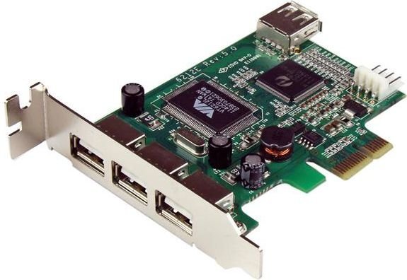 StarTech PCIe for 4 ports USB (PEXUSB4DP) hind ja info | Lisatarvikud korpustele | kaup24.ee