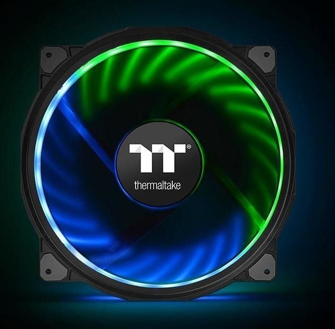 Thermaltake Riing Plus 20 RGB Case Fan TT Premium Edition (CL-F069-PL20SW-A) цена и информация | Lisatarvikud korpustele | kaup24.ee