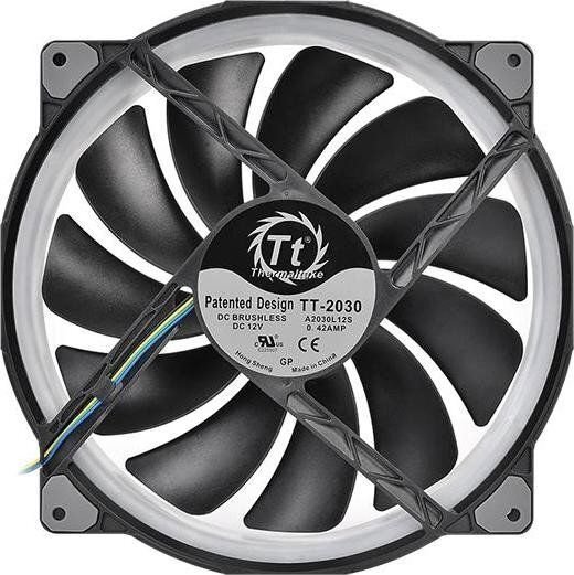 Thermaltake Riing Plus 20 RGB Case Fan TT Premium Edition (CL-F069-PL20SW-A) цена и информация | Lisatarvikud korpustele | kaup24.ee