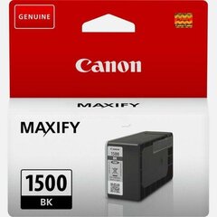 Tindikassett Canon PGI-1500 BK Must hind ja info | Tindiprinteri kassetid | kaup24.ee