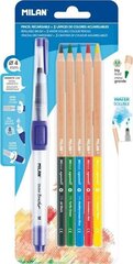 Цветные карандаши Milan, 5 шт. цена и информация | Принадлежности для рисования, лепки | kaup24.ee