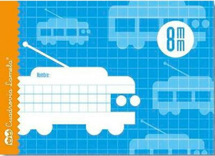 Блокнот Lamela 8X8, 8 мм, 16 листов, клетка, листовая, 25 штук, синий цена и информация | Тетради и бумажные товары | kaup24.ee