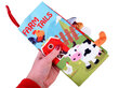 Pehme raamat väikelapsele - lemmikloomad цена и информация | Pehmed mänguasjad | kaup24.ee