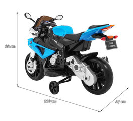 Elektriline mootorratas BMW S1000 RR, sinine цена и информация | Электромобили для детей | kaup24.ee