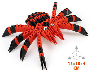 Александр 3D оригами набор для творчества, паук цена и информация | Развивающие игрушки и игры | kaup24.ee