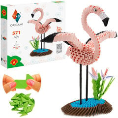Александр 3D оригами набор для творчества, фламинго цена и информация | Развивающие игрушки | kaup24.ee