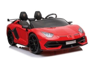 Электромобиль Lamborghini Aventador SX2028, красный цена и информация | Электромобили для детей | kaup24.ee