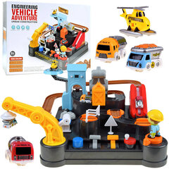 Ehitusplats koos sõidukitega hind ja info | Poiste mänguasjad | kaup24.ee
