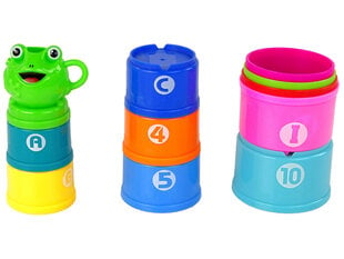 Игрушка для ванной - разноцветная пирамидка цена и информация | Игрушки для малышей | kaup24.ee