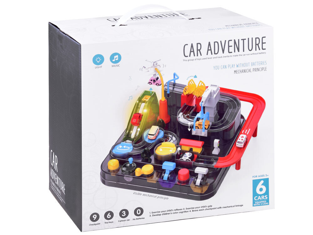 Auto rada koos lisaseadmetega hind ja info | Poiste mänguasjad | kaup24.ee
