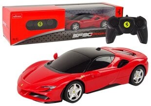 Ferrari SF90 Rastar kaugjuhtimispuldiga auto, 1:14, punane цена и информация | Игрушки для мальчиков | kaup24.ee