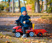 Mootorsaanitraktor koos haagisega, sinine hind ja info | Imikute mänguasjad | kaup24.ee