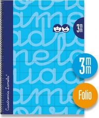 Lamela Notebook Lamela Blue 3 mm 80 Sheets Din A4 Spiral (5 Units) цена и информация | Тетради и бумажные товары | kaup24.ee