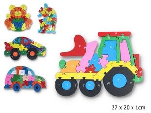 Puidust puzzle, 1 tükk цена и информация | Игрушки для малышей | kaup24.ee