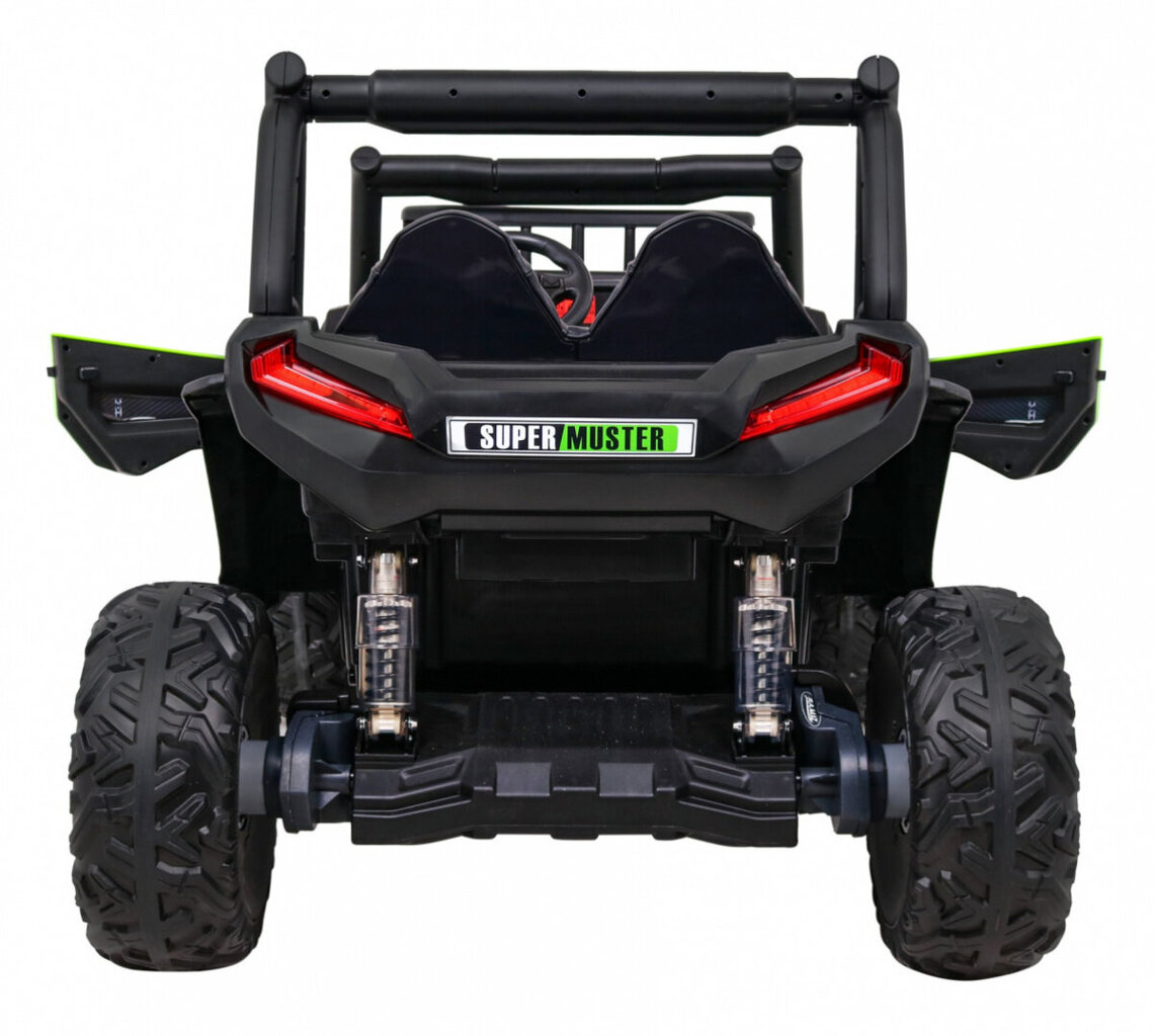 Topelt elektriauto Buggy UTV, roheline hind ja info | Laste elektriautod | kaup24.ee