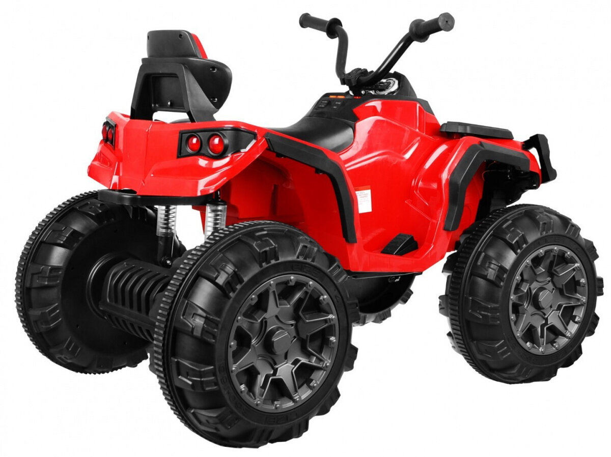 Quad ATV 2, punane hind ja info | Laste elektriautod | kaup24.ee