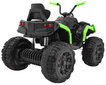 Quad ATV 2, roheline - must hind ja info | Laste elektriautod | kaup24.ee