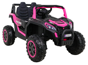 Гоночный одноместный электромобиль Buggy UTV 2000M Racing, розовый цена и информация | Электромобили для детей | kaup24.ee