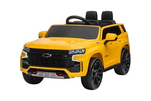 Одноместный электромобиль Chevrolet Tahoe, желтый цена и информация | Электромобили для детей | kaup24.ee