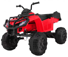Quad XL ATV koos pagasiriiuliga, punane цена и информация | Электромобили для детей | kaup24.ee