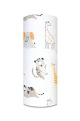 Хлопковая пеленка с животными зоопарка, 70x80 см цена и информация | Пеленальные доски и пеленки | kaup24.ee