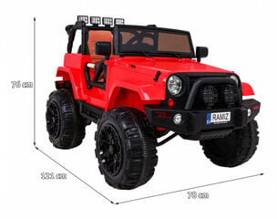 Jeep All Terrain elektriline üheistmeline, must hind ja info | Laste elektriautod | kaup24.ee