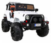 Jeep All Terrain elektriline üheistmeline, valge цена и информация | Laste elektriautod | kaup24.ee