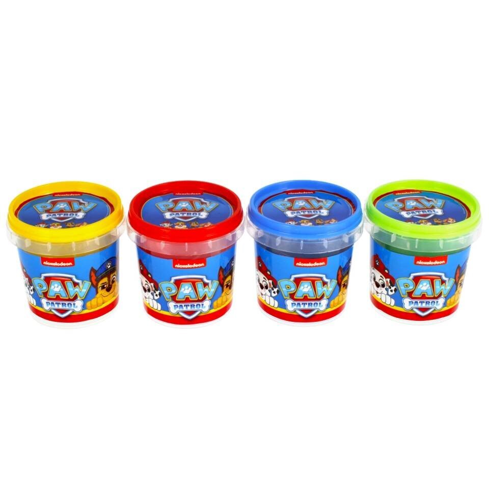 Plastiliinist komplekt - Paw Patrol, 4 tk. hind ja info | Kunstitarbed, voolimise tarvikud | kaup24.ee