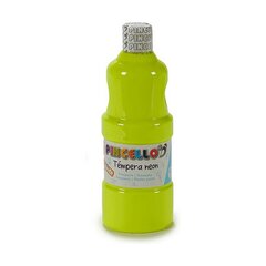 Tempera Neon Kollane 400 ml (6 Ühikut) цена и информация | Принадлежности для рисования, лепки | kaup24.ee