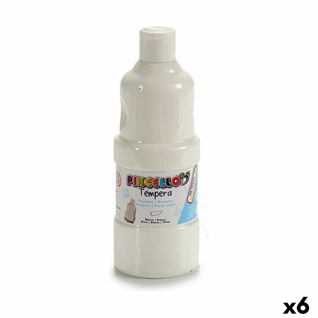 Tempera Valge (400 ml) (6 Ühikut) цена и информация | Kunstitarbed, voolimise tarvikud | kaup24.ee