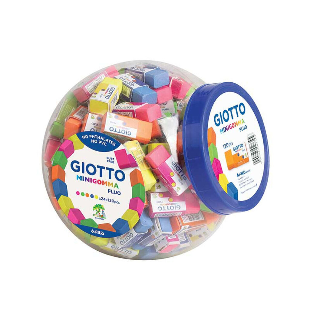 Kustutuskumm GIOTTO Gomma Fluoriid Painduv 120 Ühikut hind ja info | Kirjatarbed | kaup24.ee