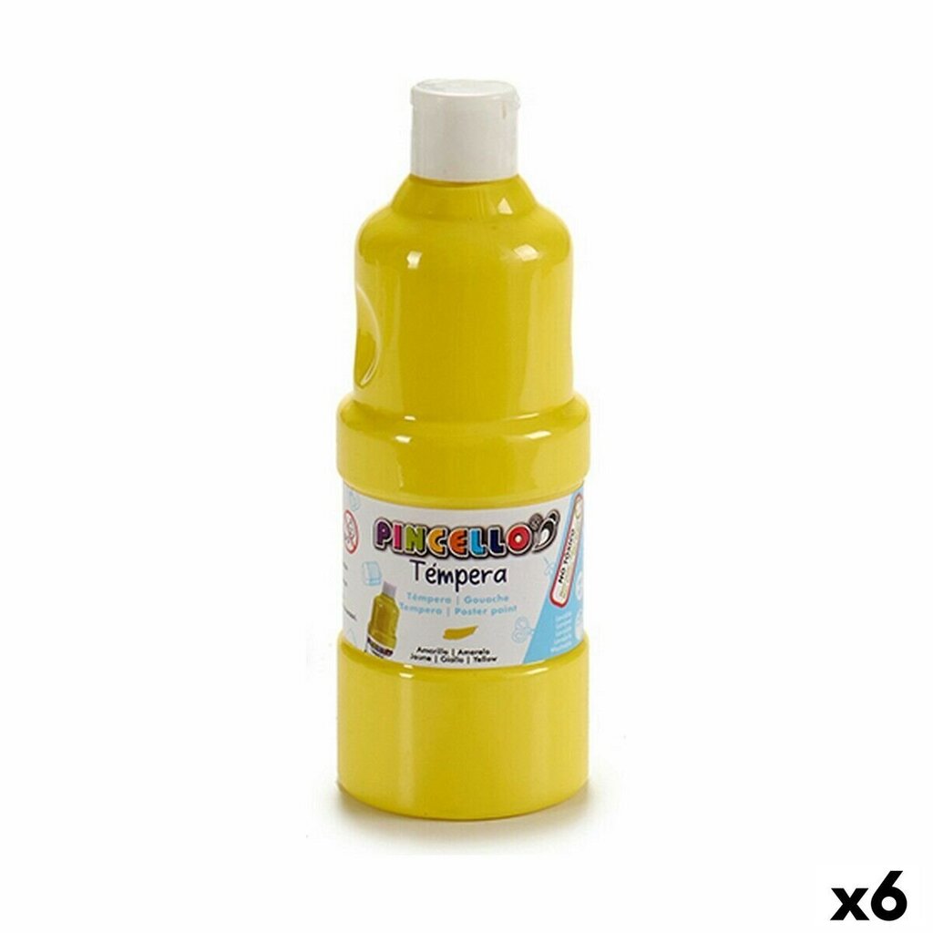 Tempera Kollane 400 ml (6 Ühikut) hind ja info | Kunstitarbed, voolimise tarvikud | kaup24.ee